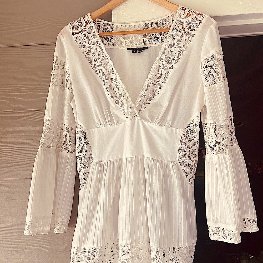ECI NEW YORK top/ blouse sz 10